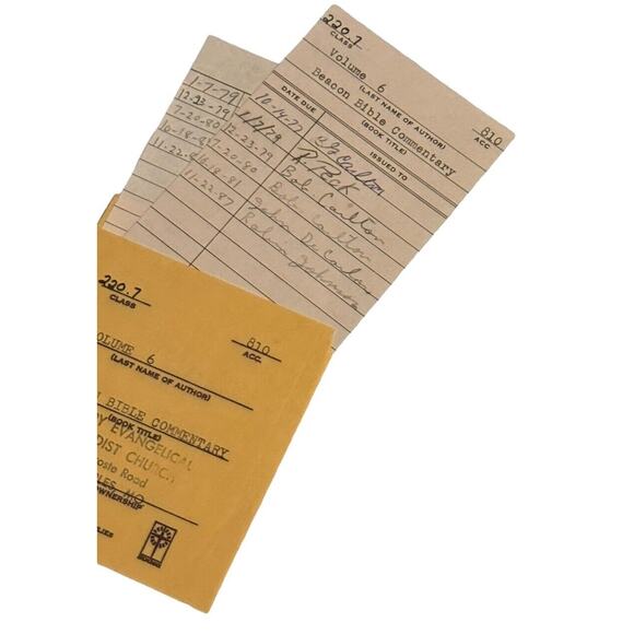 Beacon Bible Commentary Volume 6 HC 1964 Matthew Mark Luke Prepping Messiah Lbry - Picture 11 of 12